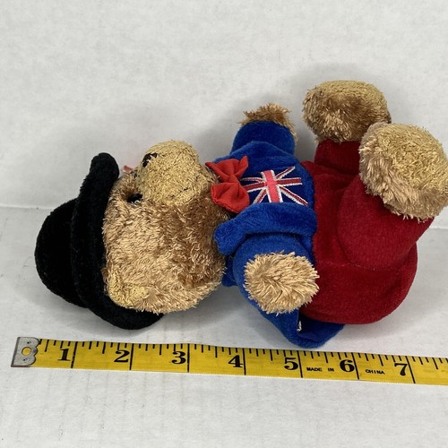 Keel Toys Glorious Britain London Bear Plush Stuffed Animal 7” 14cm - Picture 6 of 7