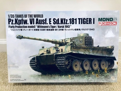 1/35 PzKpfw VI Ausf. E TIGER I "Wittmanns Tiger / Kursk 1943" Drache Mono MD006 - Bild 2 von 6