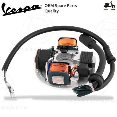GRABOR STATORE MAGNETE 3 BOBINE TIPO PIAGGIO VESPA PK 50 S 1982 1984 V5X2T