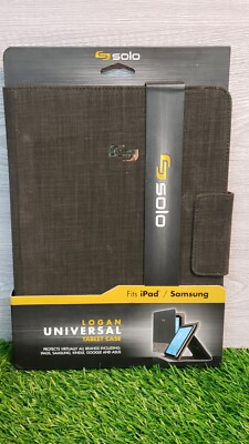 Solo LOGAN Universal Tablet Case 8.5'' to 11'' - BLACK/GRAY