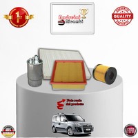 Set Service 4 Filter Fiat Doblo ' II 1.6 Mjt 77KW 105CV Von 2010->