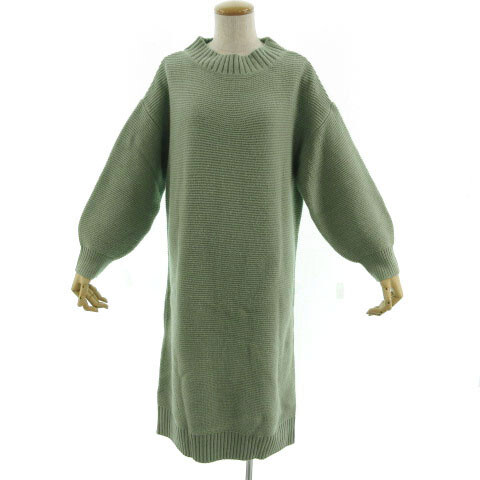 Simplishtje Simplicite One Piece Knit Long Balloon Sleeve Green Wakakusa Color Ebay Simplishtje Simplicite One Piece Knit Long Balloon Sleeve Green Wakakusa Color Ebay
