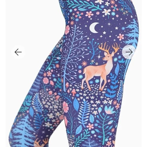 BlackMilk Woodland Friends MF Leggings Size Medium M NEW NWT - Picture 3 of 6