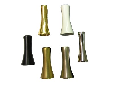 Trompetenschnurzug Raffrollo oder Leuchte 4 cm Metallschnur Gewicht Endteil