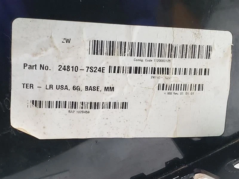 07 Velocímetro TITAN Cluster MPH Le Column Shift con paquete de remolque PN:248107S24E  Foto 3 de 4