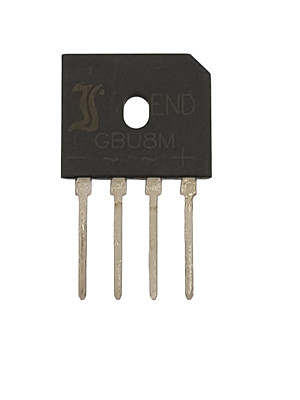 GBU8M Einphasen-Brückengleichrichter; Urmax: 1000V; If: 8A; Ifsm: 200A Diotec