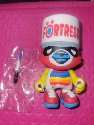 Superplastic 3'' Vinyl Kranky Series 1 Flying Fortress Red Spray Paint Can Toy