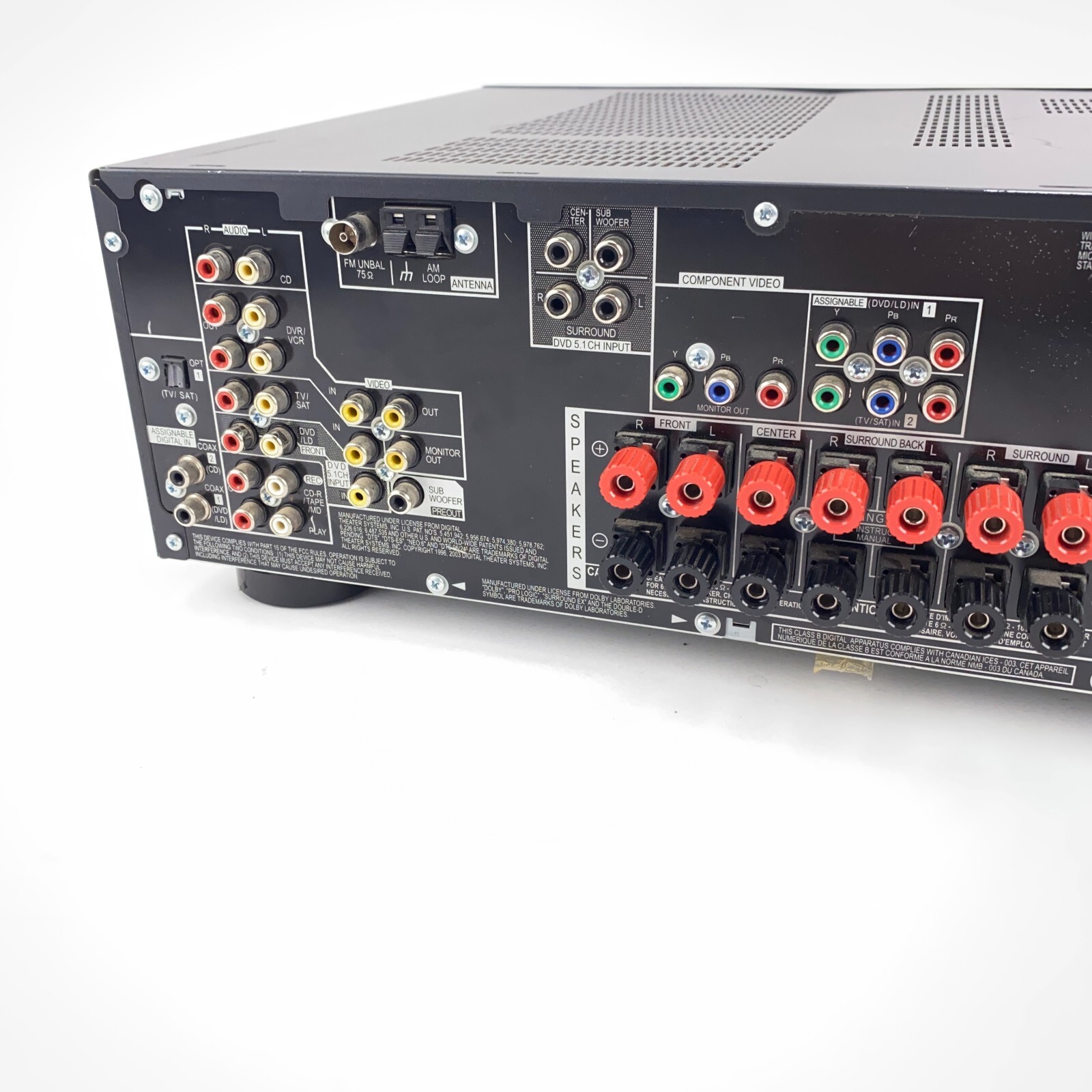 Pioneer VSX-515-K 6.1 Home Theater AV Stereo Receiver Tested & Working