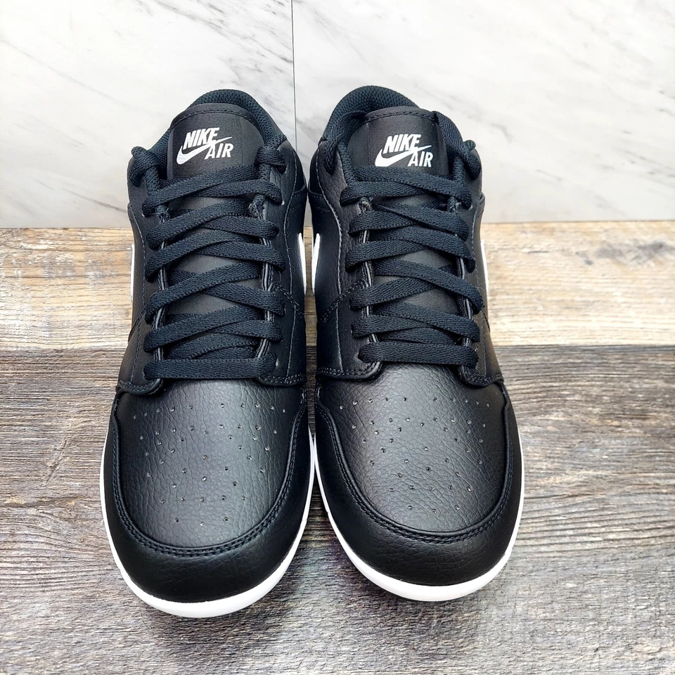 Botines de béisbol Jordan 1 retro MCS bajos negros y blancos CJ8524-011 para hombre talla 12 Foto 2 de 4