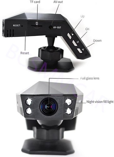 1080P HD Dash Cam Car DVR 170° Wide Angle Camera Driving Video Recorder G-sensor - Picture 9 of 22