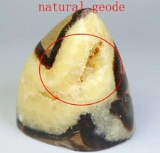 Natural Dragon Septarian Calcite Geode QUARTZ Crystal Free-form Stone Healing