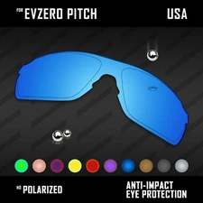 Anti Scratch Polarized Replacement Lenses for-Oakley EVZero Pitch Options
