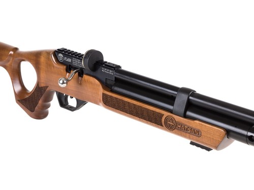 Hatsan Flash Wood QE QuietEnergy .25 Cal PCP Air Rifle with Hardwood Stock - Picture 7 of 7
