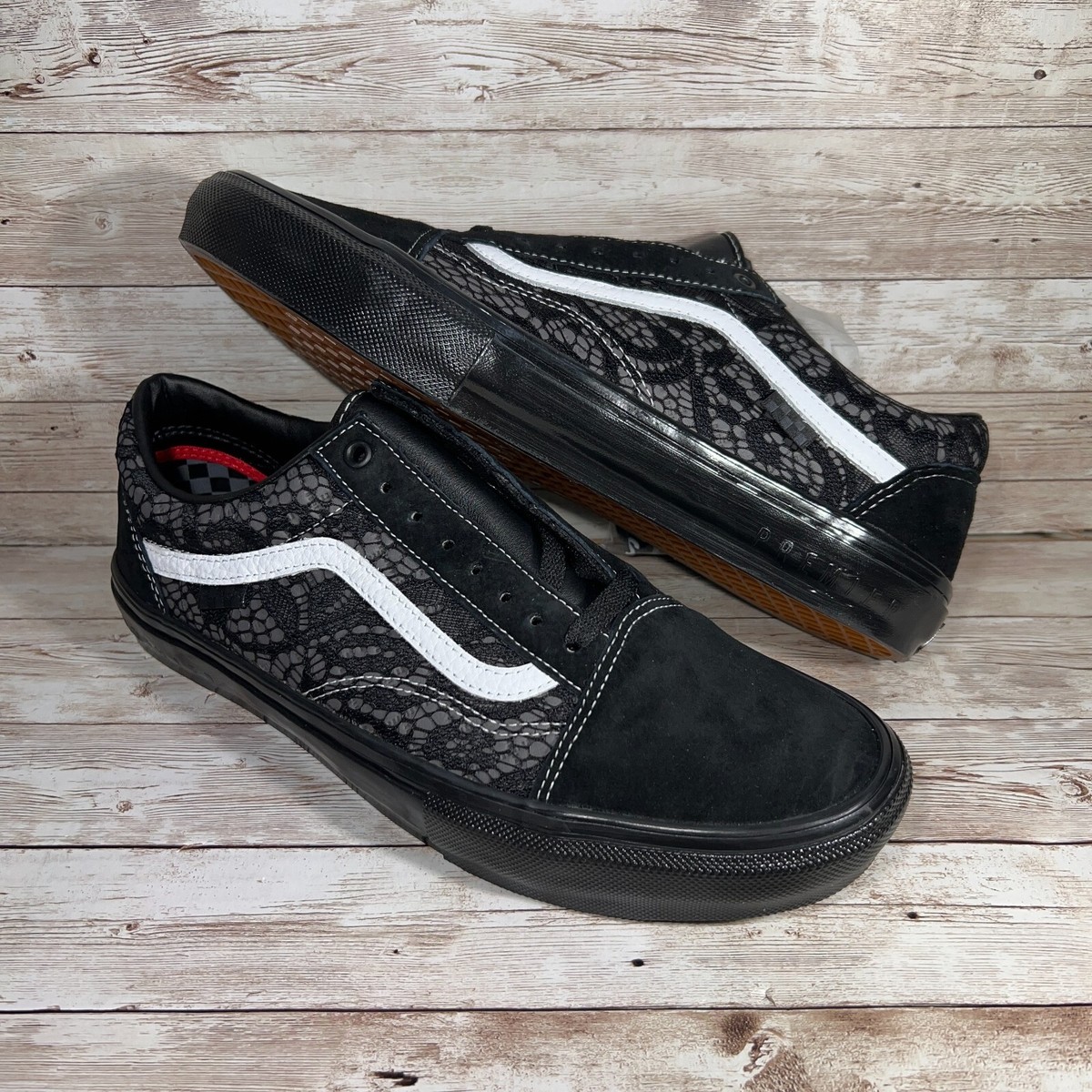 Premier X Vans Skate Old Skool 'Black/Carbon' Size 12US DEADSTOCK