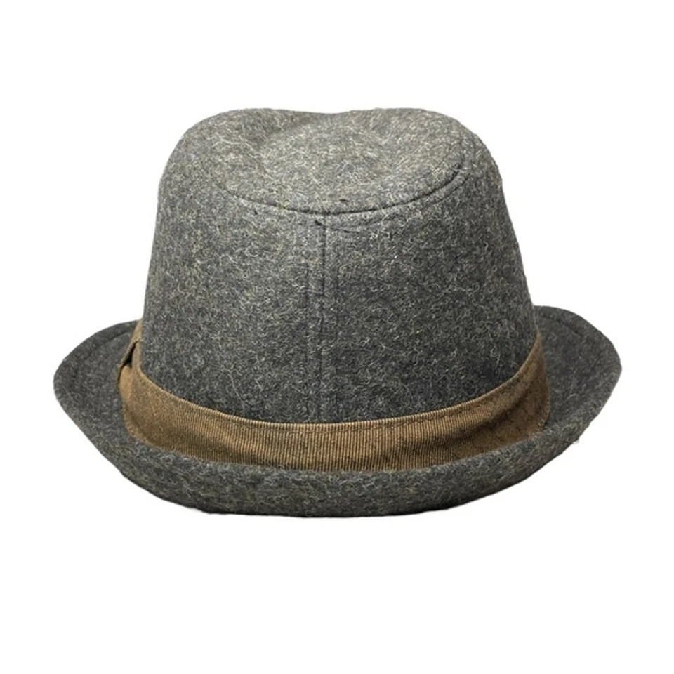 Mezcla de lana marrón tostado Stetson Fedora 7 1/2 para hombre Foto 3 de 4