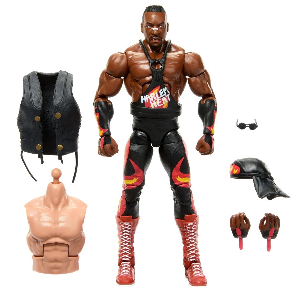 スポーツ WWE Elite Harlem Heat Booker T StevieRay Booker T & Stevie Ray WWE Elite Collection Monday Night Wars