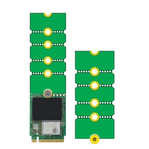 NGFF M.2 SSD state drive 2242 to 2280 2230 to 2280 new Q0Z0 P8L0 W4K8 S8W4 L7M8 - Afbeelding 3 van 17