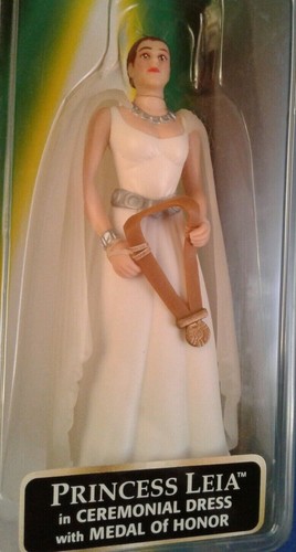 Star Wars Princess Leia in Ceremonial Dress, POTF Flashback Photo Green Card - Picture 3 of 6