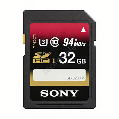 Sony SF-32UX2 SD-Karte 32GB/64GB  UHS-I U3 V30, 94MB/s Lesen, 4K-Video, Original