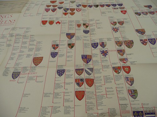 Large Royal Heraldry Map Chart #232 - Picture 5 of 9
