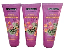 ( Lot 3 ) New Freeman Hydrating Cactus-Cloudberry Water Gel Mask 6 Oz Each