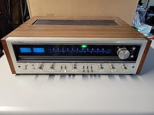 Vintage Pioneer SX-737 Stereo Receiver Cleaned, Tested, LED Upgrade