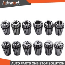 Labwork 12Pack ER16 Spring Collet Set 1/32"-3/8" For Milling Lathe Tool