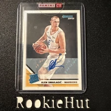 2019-20 Donruss Auto Alen Smailagic RC Auto Golden State Warriors #237