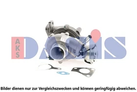 AKS DASIS Turbolader mit Dichtungen für OPEL Astra J Mk VI (J) H Zafira B / 