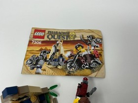 Lego Set 7306 Pharaoh's Quest Golden Staff Guardians 100% Complete
