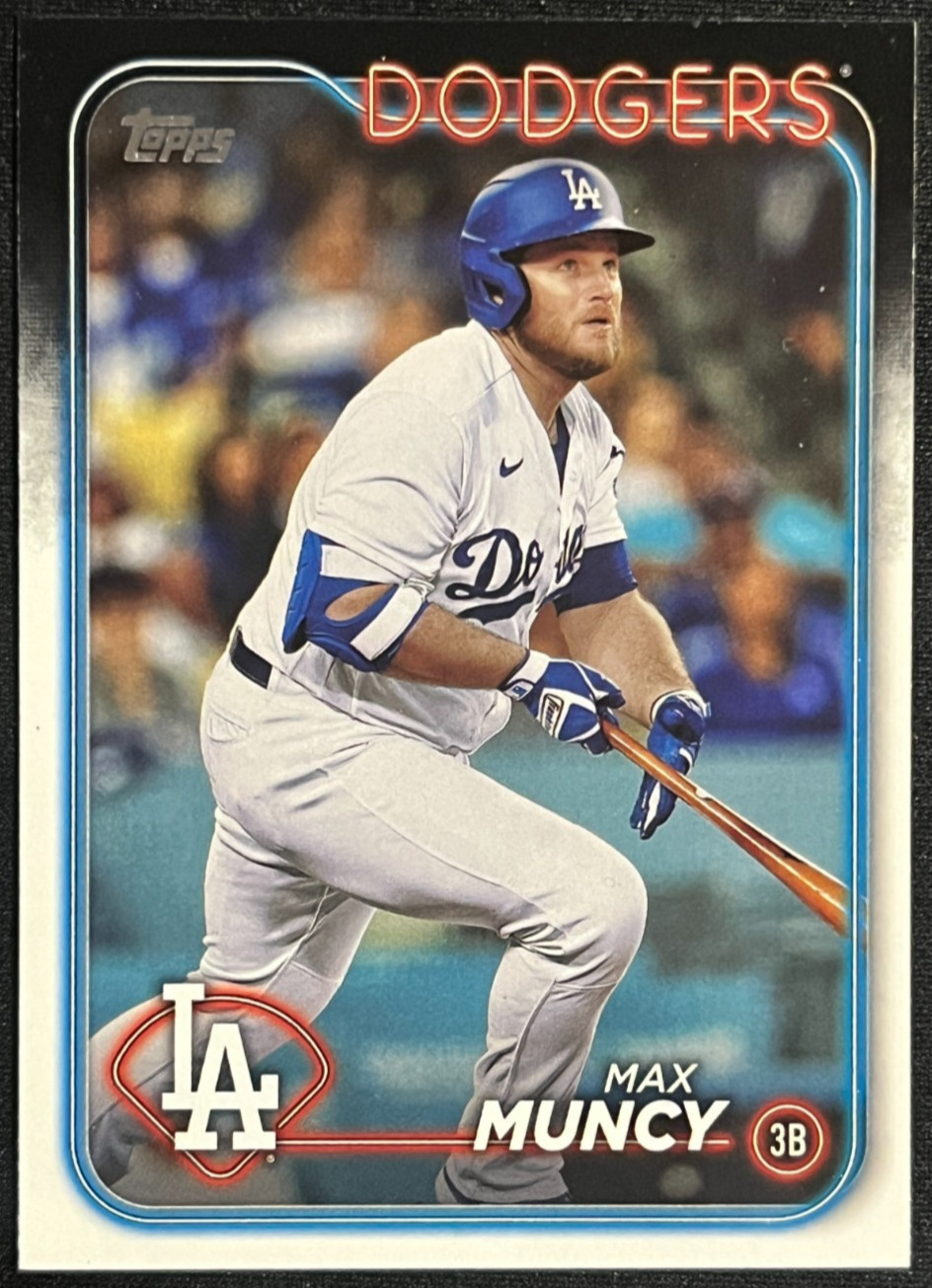 2024 Topps Series 1 Max Muncy #314 Los Angeles Dodgers