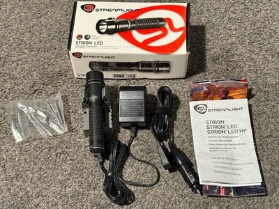 Streamlight Strion LED Rechargeable 160 Lumen Flashlight Wall Mount Charger Box