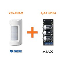 Optex sensore esterno doppia tecnologia wireless PIR+MW 12m 90° + Modulo Ajax