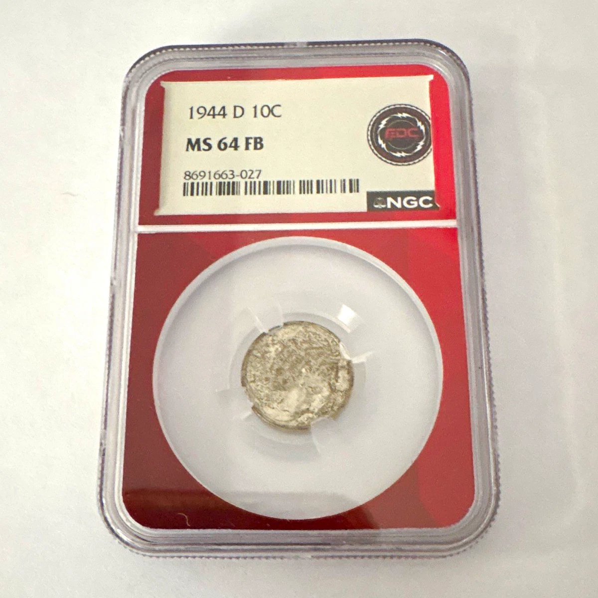 MS 64 Graded Mercury Dimes 1916-1945 for sale | eBay