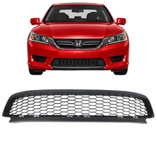 Front Bumper Grille Textured Black 2013-2015 Honda Accord Coupe Front Bumper Grille Textured Black 2013-2015 Honda Accord Coupe