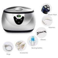 UKOKE UUC06S Ultrasonic Cleaner - Professional, Timer,Jewelry Eyeglasses Cleaner