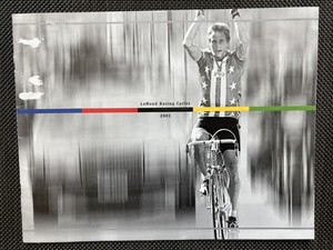 2001 LeMond Racing Cycles Brochure Catalog Bicycle 