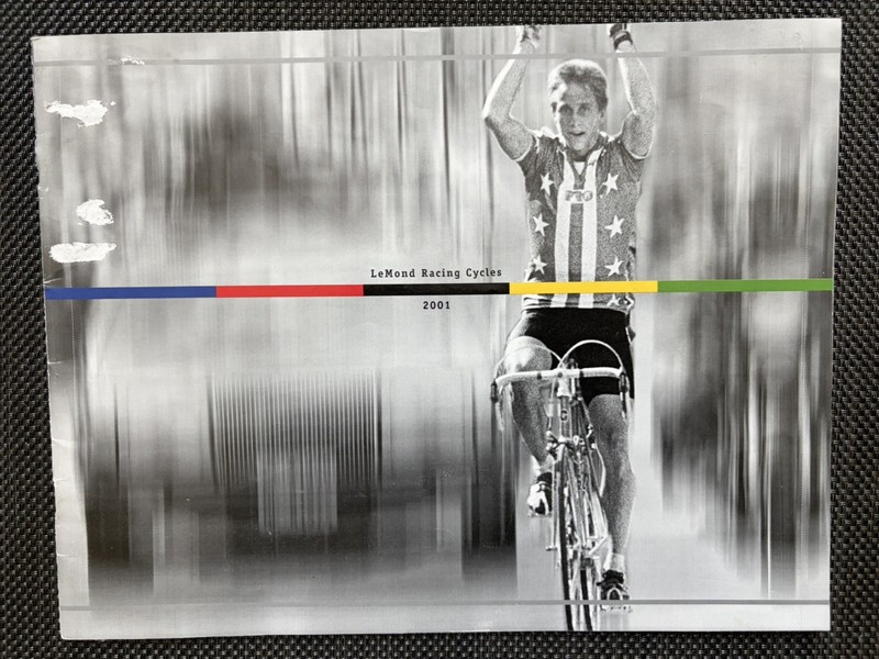 2001 LeMond Racing Cycles Brochure Catalog Bicycle 