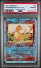 Charmander Reverse Holo #70 2002 Pokemon Legendary Coll. PSA 8