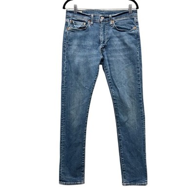 Levis Premium 511 Slim Fit Mens Jeans Blue Denim W32 L30 04511-3311 Big E