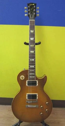 Gibson Classic Plus 1960 Reissue Electric Guitar Flame Maple Burst Ceramic Humb