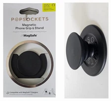 PopSockets Magnetic Phone Grip and Stand for MagSafe - Black