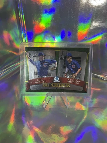 2022 Bowman Draft - Blackjack Cade Horton, Christopher Paciolla #BJ-3 (RC)