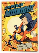 Captain Midnight #49 FN- 5.5 1947
