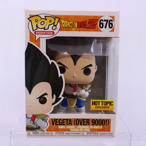 G7 Funko Pop! Vinyl Figure Dragon Ball Z Vegeta (Over 9000!) Hot Topic Exclusive
