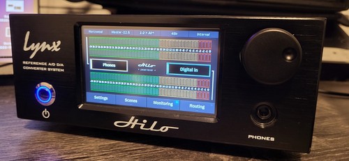 Lynx Hilo Reference AD/DA Converter USB w RACKMOUNT - EXCELLENT