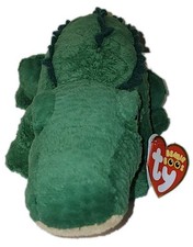 CT* Ty Beanie Boos - SPIKE Crocodile Alligator 6" MWCT Plush Stuffed Animal Toy