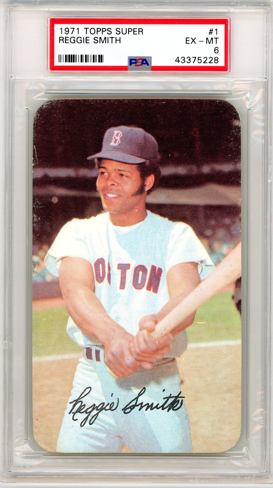 1971 Topps Super Reggie Smith #1 PSA 6 P1467