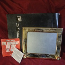 The Executive Etch A Sketch Gold in Original Box Ohio Art