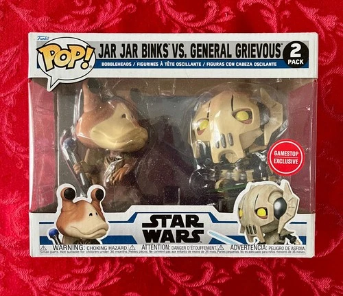 Funko Pop!  Star Wars Jar Jar Binks VS General Grievous